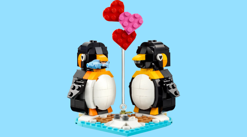 Ultima șansă pentru setul LEGO 40886 Penguins in Love: Obține cadoul perfect de Valentine’s Day înainte de expirarea ofertei