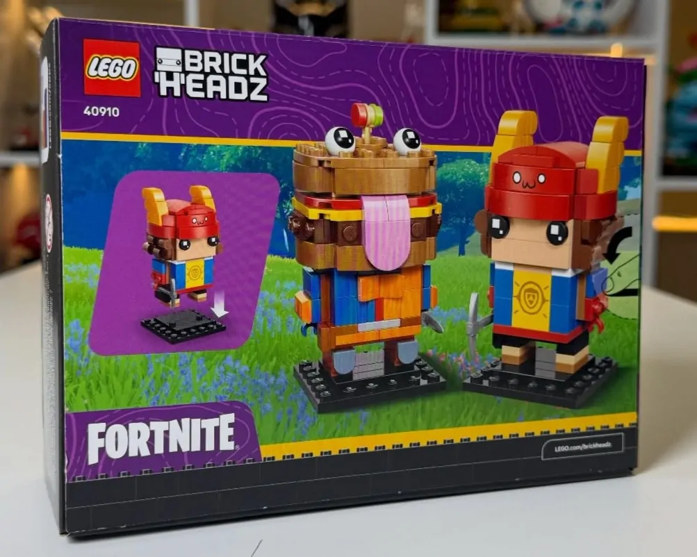 LEGO anunță lansarea Beef Boss & Skye: Povestea celei de-a 300-a figurine BrickHeadz din universul Fortnite