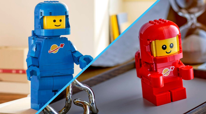LEGO lansează 40921 Up-Scaled Blue Astronaut Minifigure: Un tribut spectaculos adus epocii de aur Classic Space