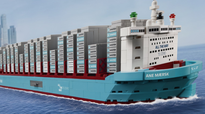 LEGO lansează noul Maersk Dual-Fuel Container Vessel: O ediție limitată cu o durată de viață surprinzător de scurtă