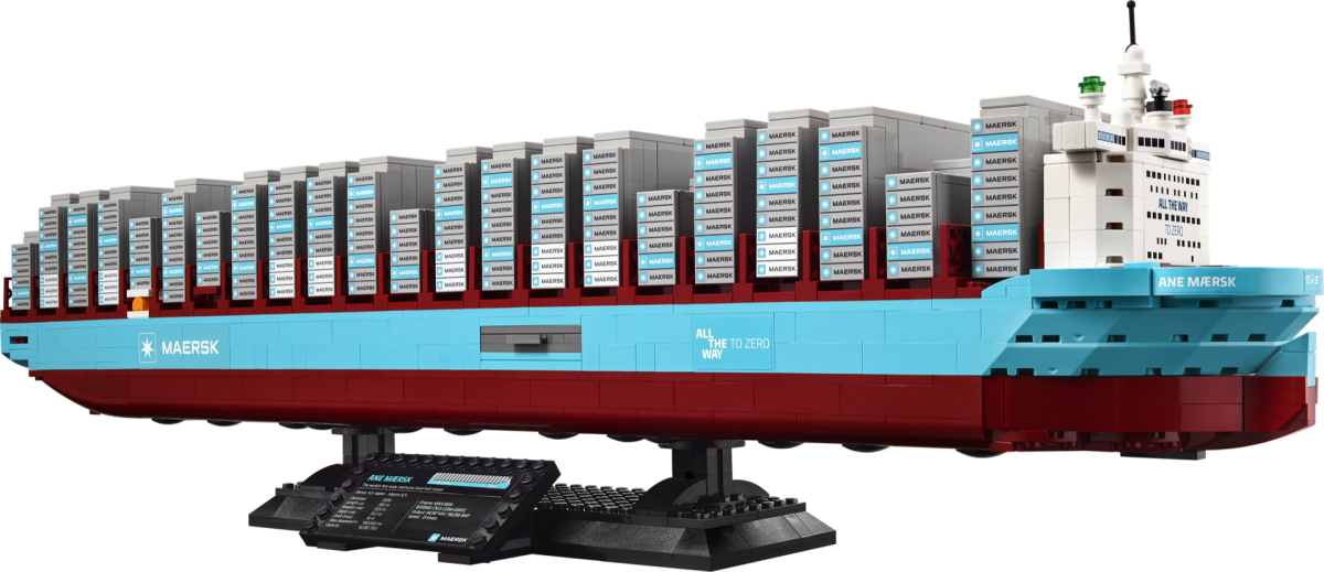 LEGO lansează noul Maersk Dual-Fuel Container Vessel: O ediție limitată cu o durată de viață surprinzător de scurtă
