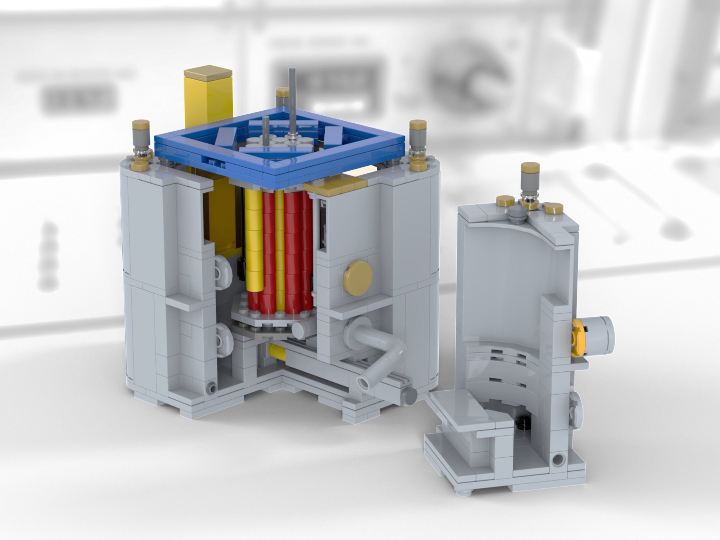 Reactorul nuclear CROCUS prinde viață din piese LEGO: O revoluție în educația fizicii atomice