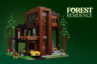 Detalii noi despre Forest Residence: O capodoperă arhitecturală în cadrul BrickLink Designer Program Series 10