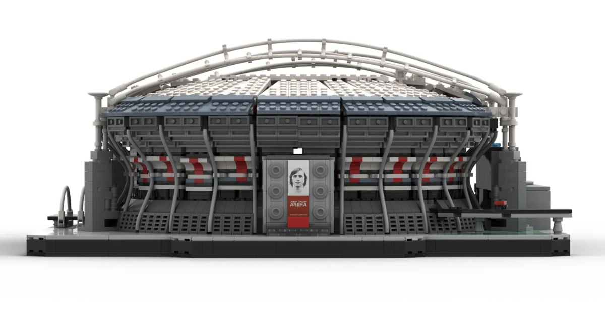 Detalii noi despre Johan Cruijff ArenA: Stadionul din Amsterdam atinge 10.000 de susținători pe LEGO Ideas