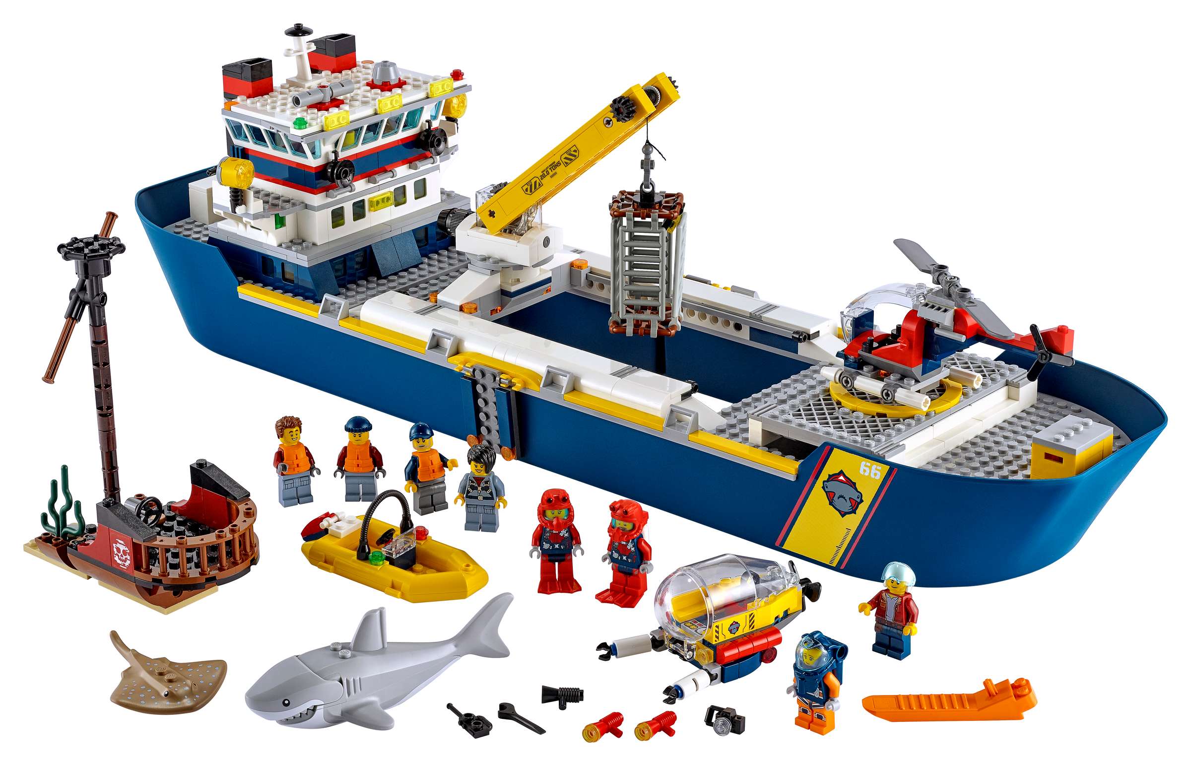 LEGO anunță 40955 Maersk Dual-Fuel Container Vessel: Iată topul celor mai lungi nave din istoria grupului