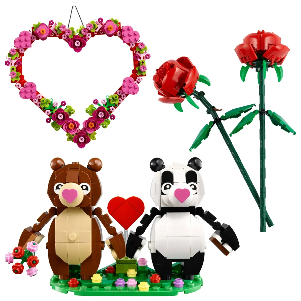 LEGO anunță noul Hearts & Flowers Gift Set: O colecție romantică 3-în-1 pentru momente speciale