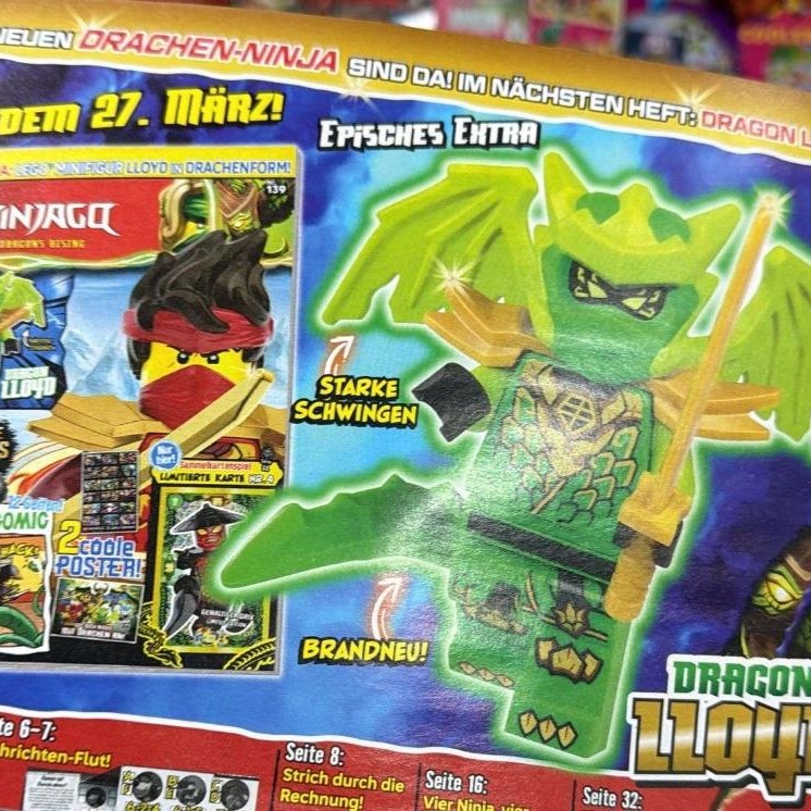 Detalii noi despre minifigurile rare ce vor însoți revistele LEGO Star Wars și NINJAGO în 2026