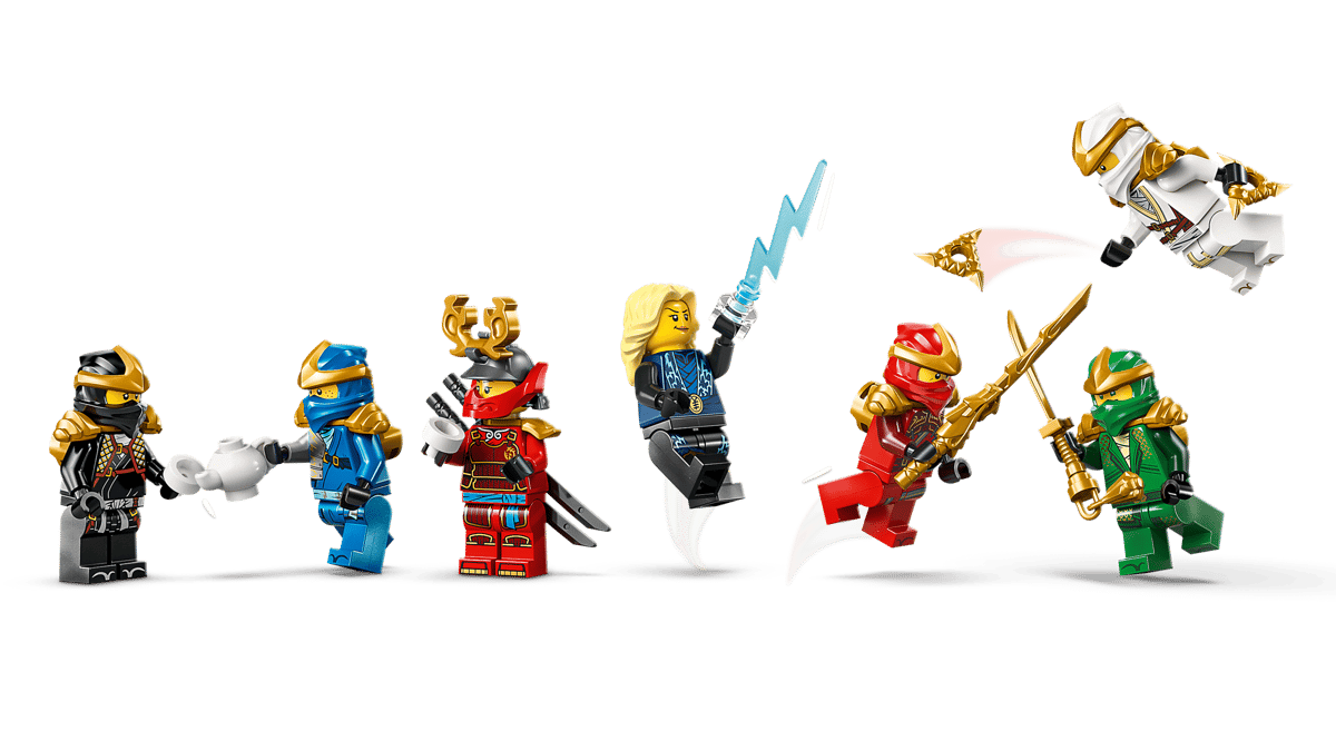LEGO NINJAGO 71866 Ninja Character Display revine în stoc în Europa după o absență de două luni