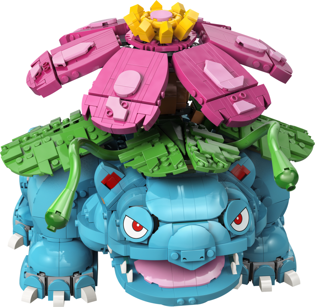 LEGO Pokémon lansează primele seturi în februarie: Iată cum poți construi Venusaur, Charizard și Blastoise la scară micro