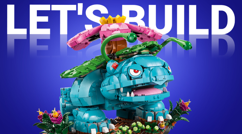 LEGO lansează cel mai mare set Pokémon din istorie: Venusaur, Charizard and Blastoise (72153)