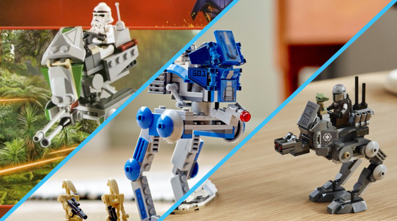 Detalii noi despre LEGO Star Wars 75444 AT-RT Attack și evoluția celebrului walker în ultimii 20 de ani