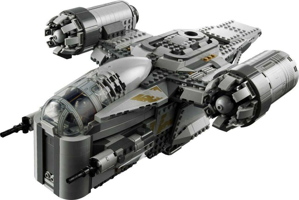 LEGO dezvăluie noul set 75447 The Razor Crest: O transformare spectaculoasă pentru viitorul film The Mandalorian and Grogu