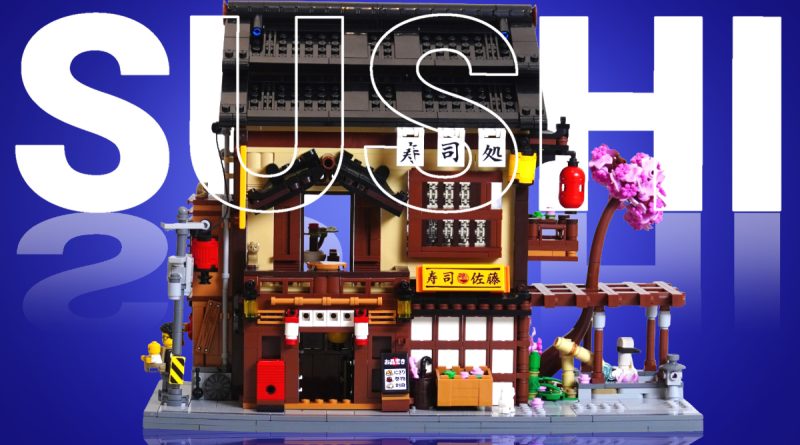 LEGO lansează precomenzile pentru spectaculosul Sushi Restaurant (910060) din BrickLink Designer Program Series 7