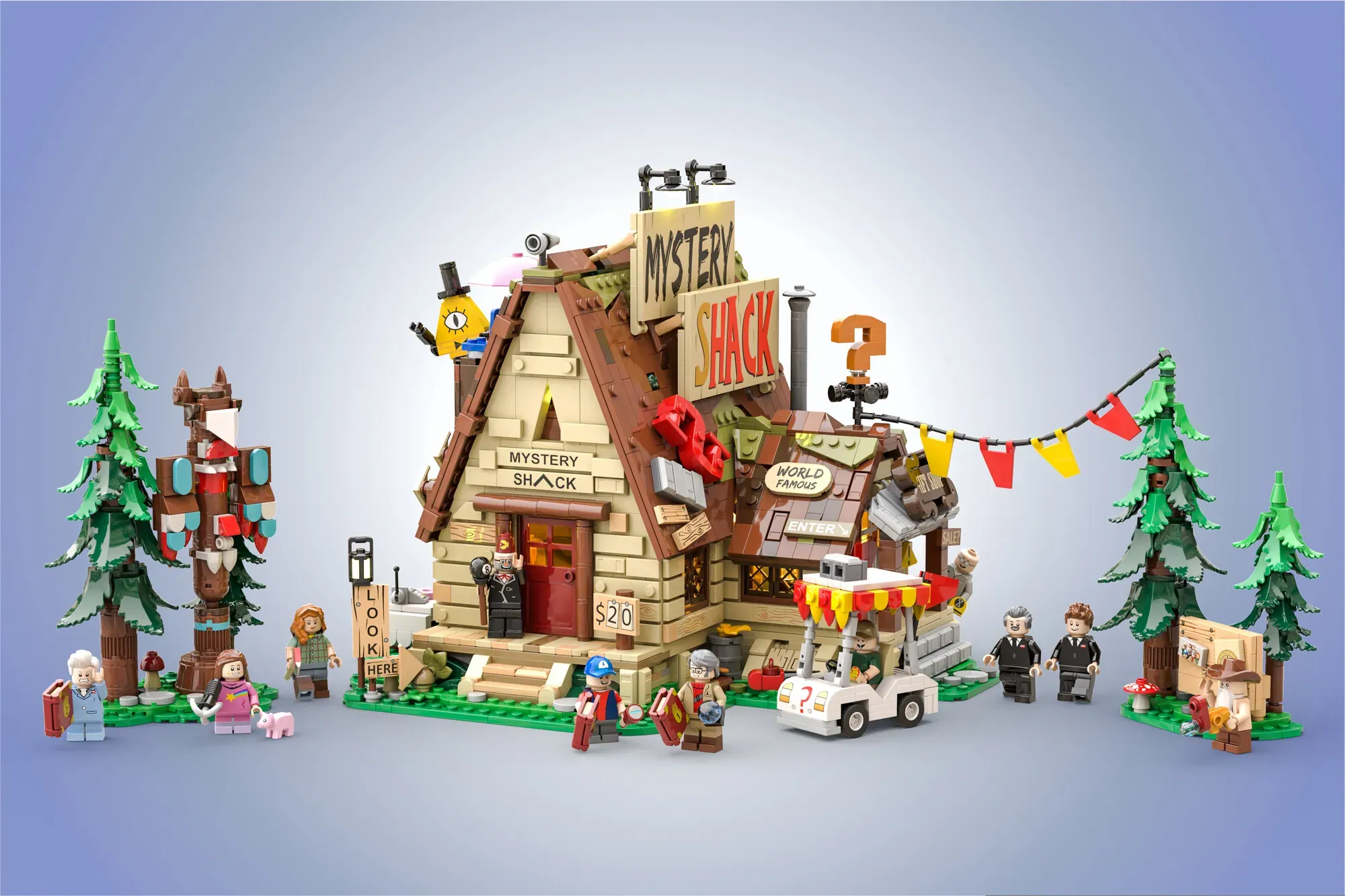 Patru noi proiecte LEGO Ideas calificate pentru prima etapă de review din 2026: De la Gravity Falls la Anfield Stadium
