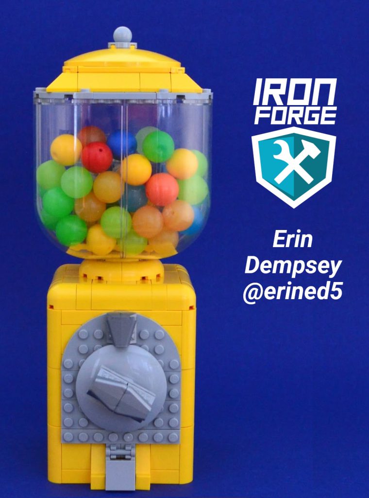 Măiestrie în universul Iron Forge 2026: Cum a transformat Erin Dempsy o piesă de motor în opere de artă LEGO