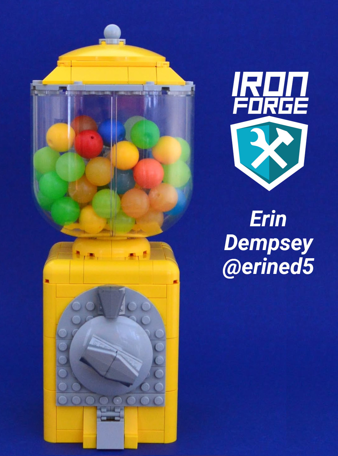 Măiestrie în universul Iron Forge 2026: Cum a transformat Erin Dempsy o piesă de motor în opere de artă LEGO