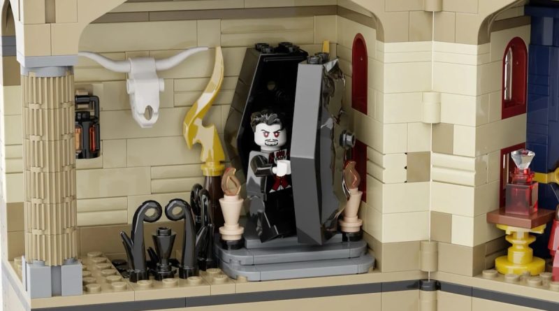 Castelul lui Dracula în varianta LEGO: Proiectul inspirat de legendele Transilvaniei a atins pragul de 10.000 de voturi