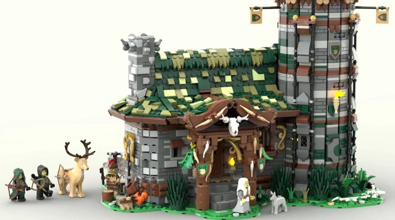 Hunters Hut atinge pragul de 10.000 de voturi: O nouă bijuterie medievală se alătură etapei de review LEGO Ideas 2026