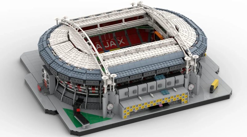 Detalii noi despre Johan Cruijff ArenA: Stadionul din Amsterdam atinge 10.000 de susținători pe LEGO Ideas