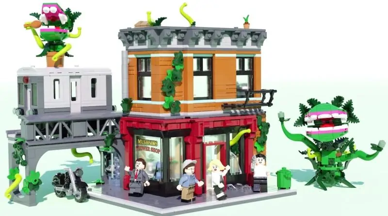 Little Shop of Horrors – Mushnik’s Flower Shop atinge 10.000 de voturi pe platforma LEGO Ideas