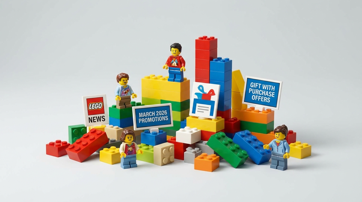 Promoție LEGO: Ofertele și cadourile lunii martie 2026 au sosit mai devreme