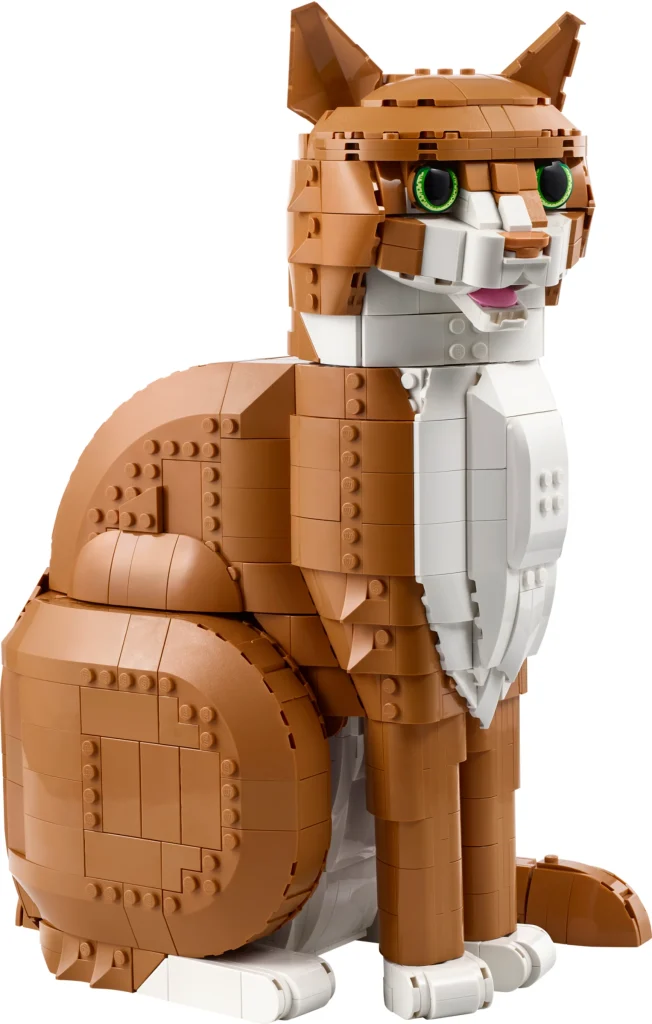 LEGO 21376 - Recenzie LEGO Ideas 21376 Pisica Portocalie: Felina pe care o doream cu toții