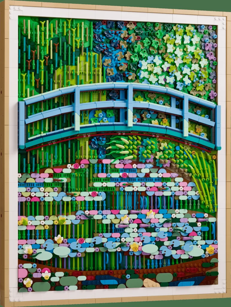 LEGO 31220 - Recenzie LEGO Art 31220 Claude Monet – Pod peste un iaz cu nuferi: O capodoperă impresionistă din cărămizi