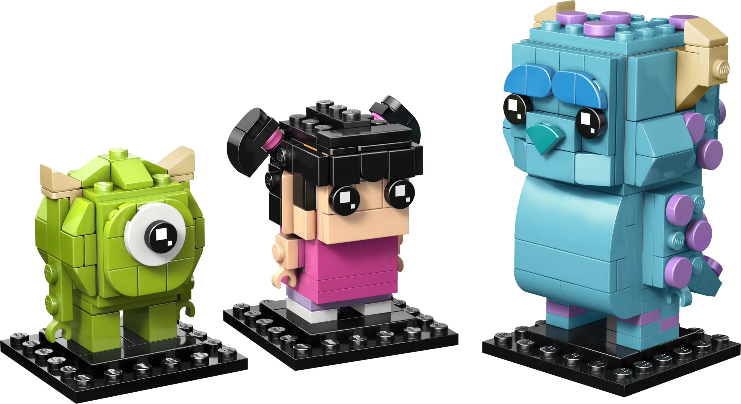 LEGO 40861 - Recenzie LEGO 40861 Figurine Sulley, Mike și Boo: Monștrii simpatici din cărămizi