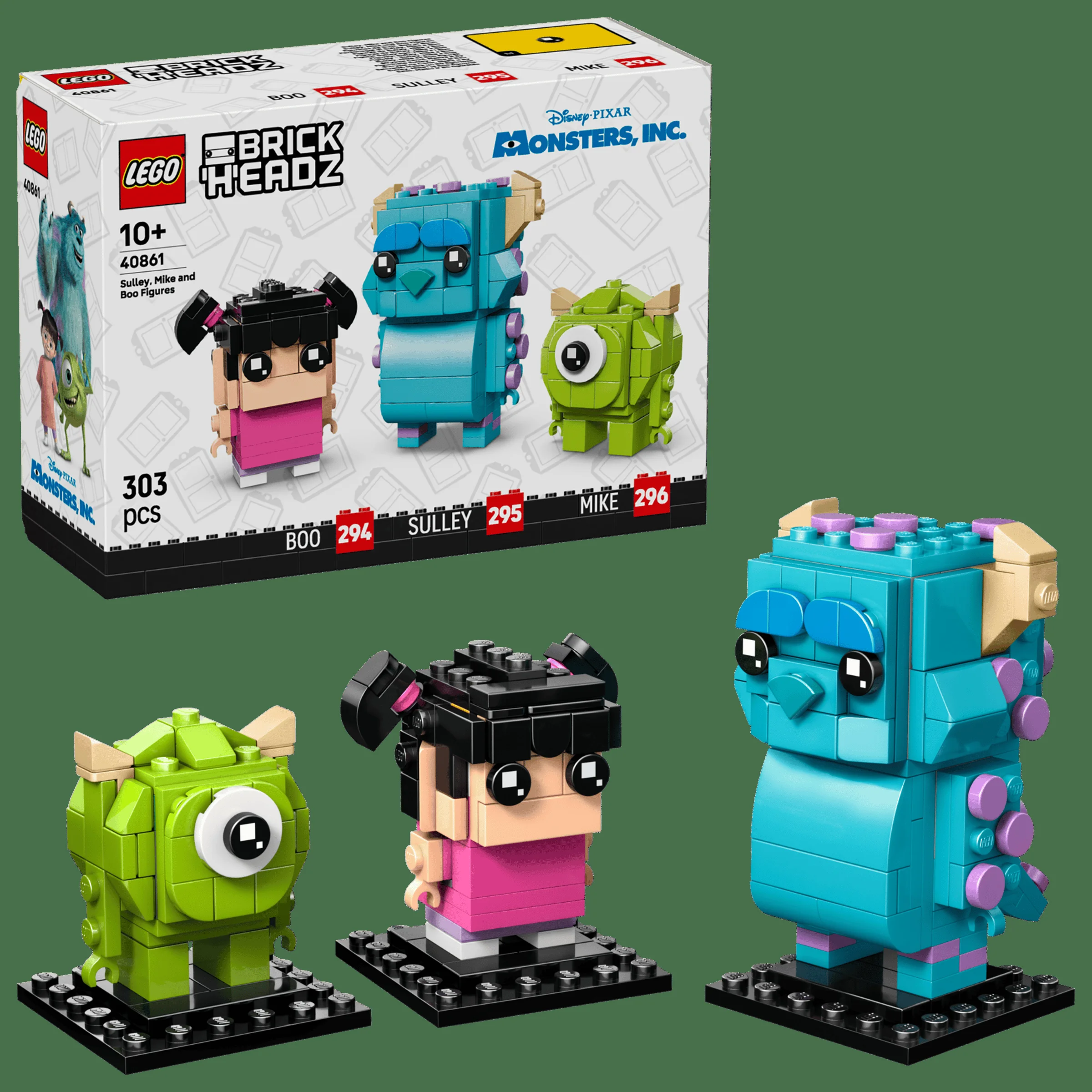 Imagine cu setul LEGO BrickHeadz 40861 