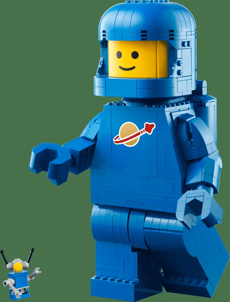 LEGO 40921 - LEGO 40921 Minifigurină Astronaut Albastru Supradimensionată: O Icoană a Spațiului la Scară Mare