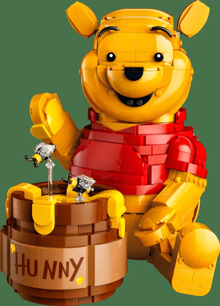 LEGO 43300 - LEGO Disney 43300 Winnie de Pluș: O Vizită din Cărămizi în Pădurea de 100 de Acri