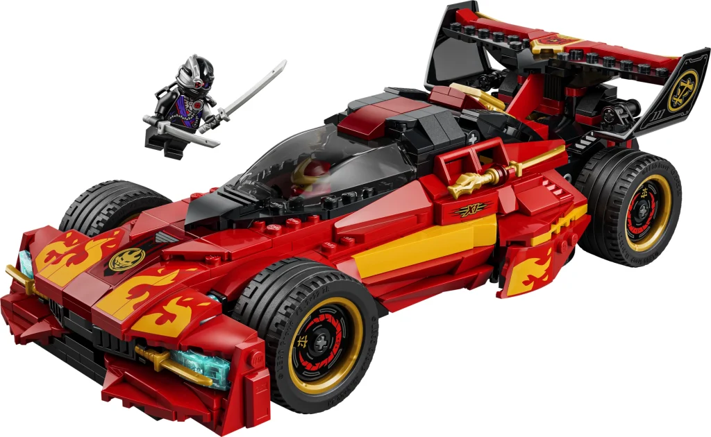 LEGO 71867 - Recenzie LEGO Ninjago 71867 Mașina de curse X-1 a lui Kai: Viteză, nostalgie și o surpriză ascunsă