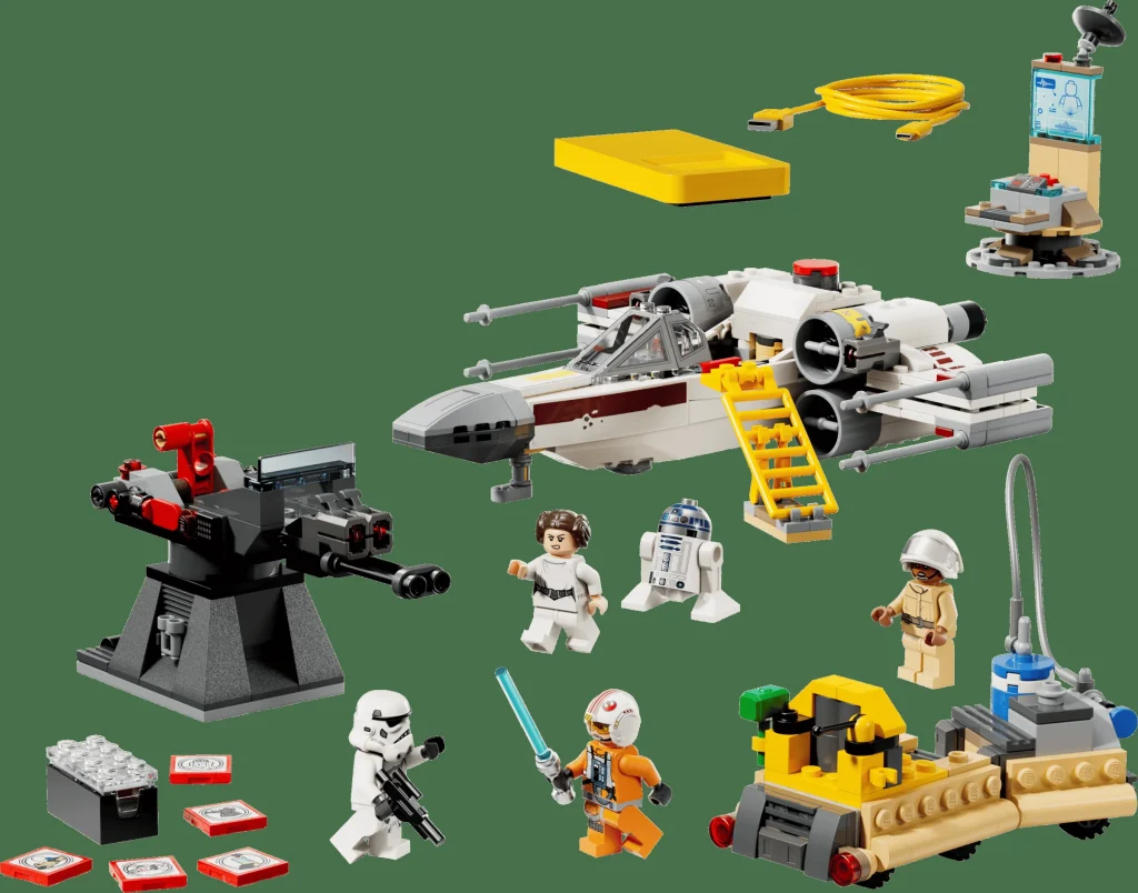 LEGO 75423 - LEGO Star Wars 75423: O privire detaliată asupra X-wing-ului Red Five al lui Luke Skywalker