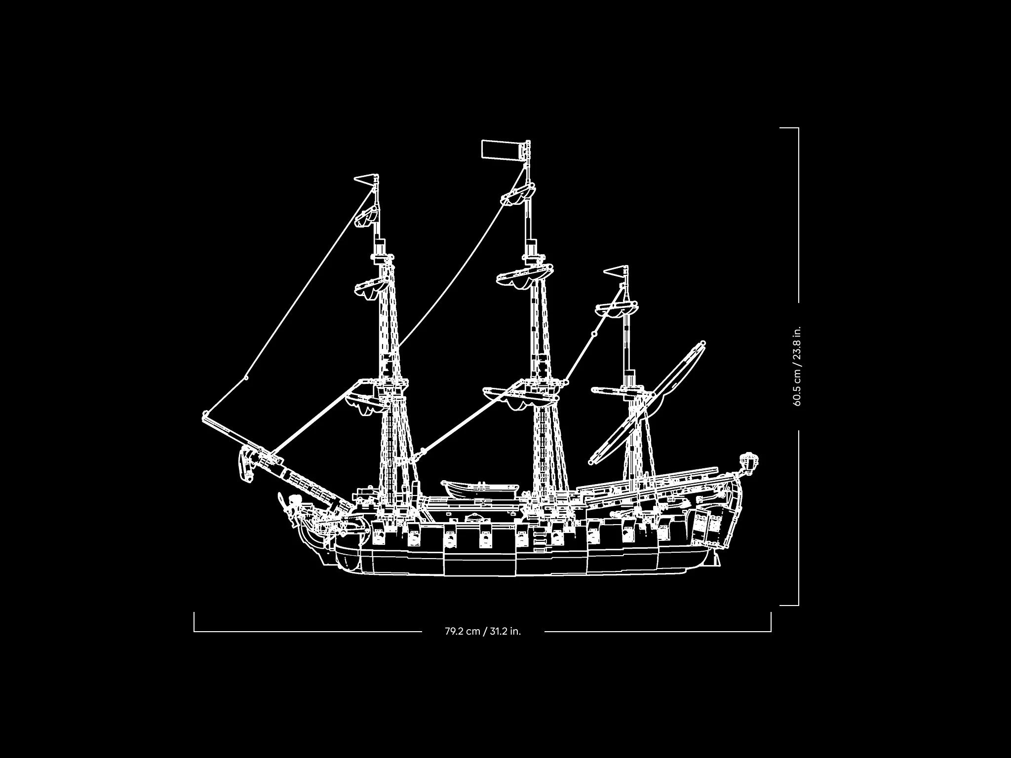 LEGO 910059 - LEGO 910059 Fregata corsarului Fortuna: Explorarea unei capodopere navale din cărămizi