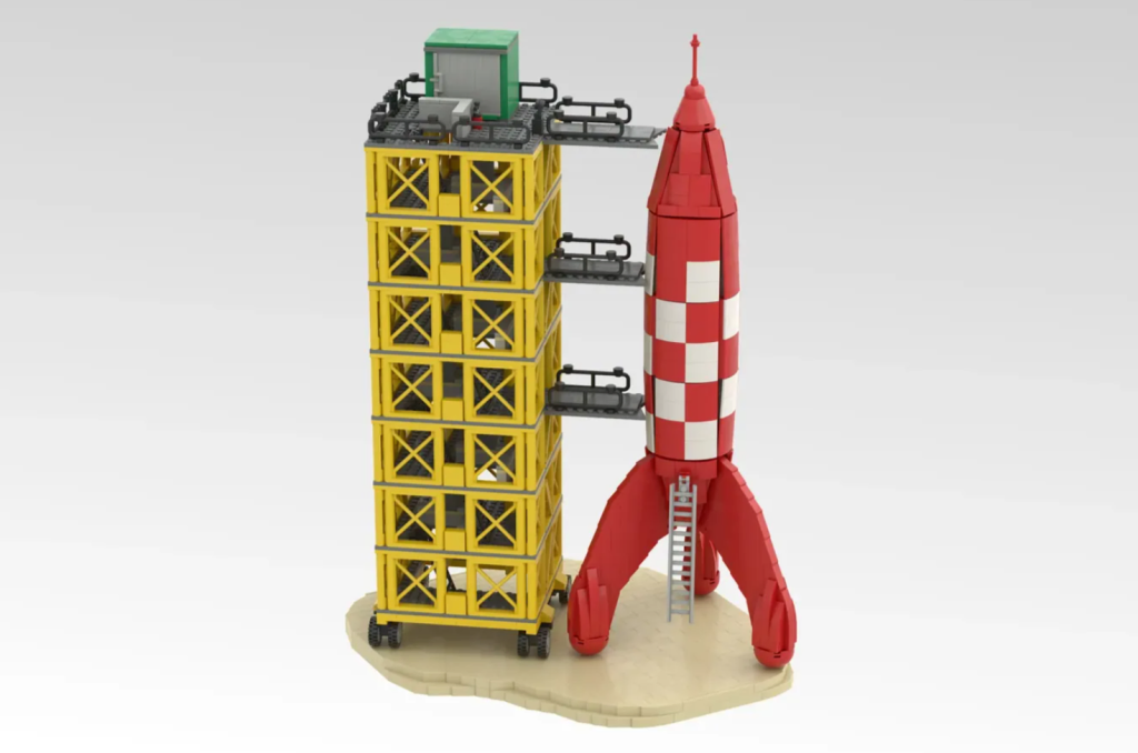 LEGO lansează 21367 Tintin Moon Rocket: Tot ce trebuie să știi despre noul set și turnul de lansare opțional