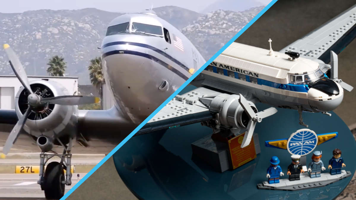LEGO anunță spectaculosul set Icons 11378 Douglas DC-3 PAN AM Airliner: O legendă a aviației revine din piese