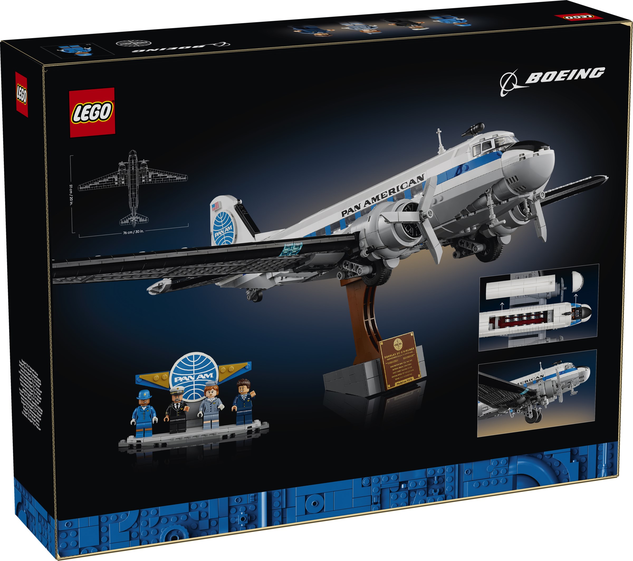 LEGO anunță Douglas DC-3 PAN AM Airliner: O călătorie fascinantă în epoca de aur a aviației