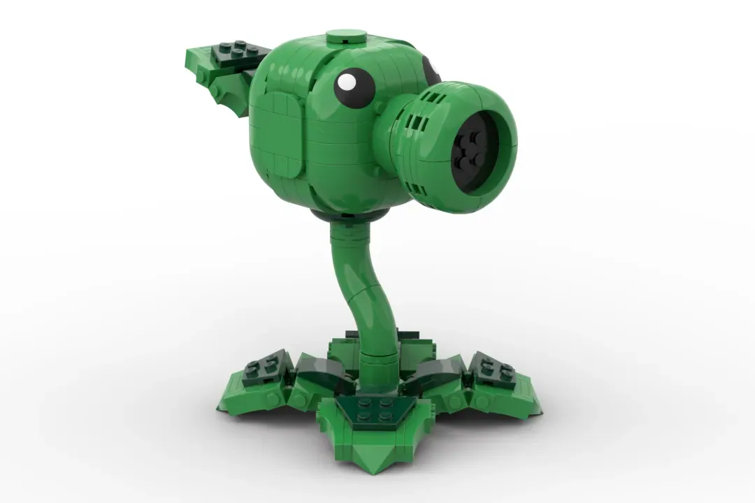 LEGO Ideas: Proiectul Peashooter din Plants vs. Zombies atinge 10.000 de susținători
