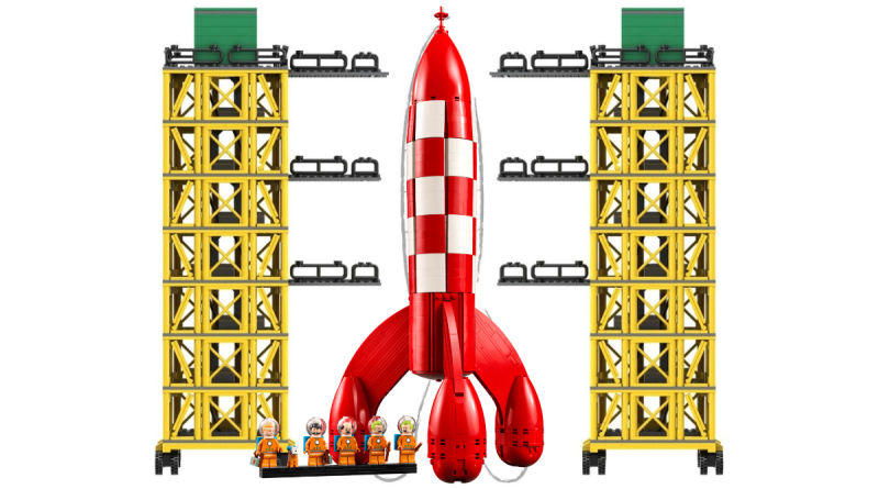 LEGO lansează 21367 Tintin Moon Rocket: Tot ce trebuie să știi despre noul set și turnul de lansare opțional