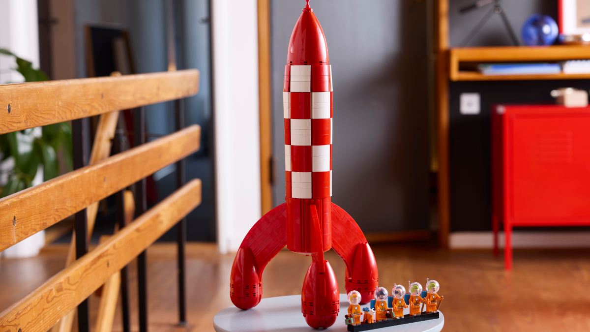 LEGO lansează 21367 Tintin Moon Rocket: Tot ce trebuie să știi despre noul set și turnul de lansare opțional