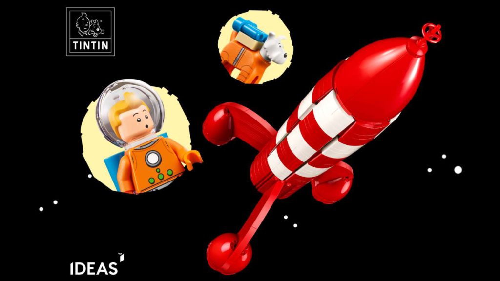 Detalii fascinante despre noul set LEGO Ideas 21367 Tintin Moon Rocket: Între acuratețe istorică și secrete ascunse