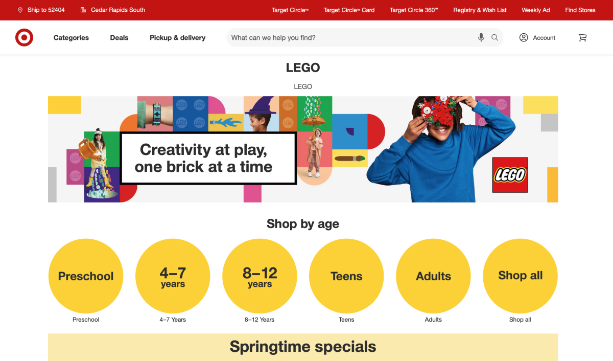 Schimbări Majore la Target: Ce Înseamnă Noua Strategie de Retail pentru Viitorul LEGO?