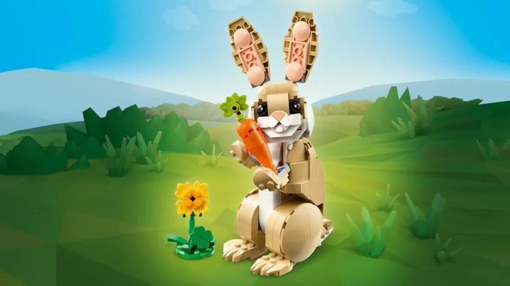 O alternativă ingenioasă: Cum poți construi propriul Rocky din Project Hail Mary folosind setul LEGO 31162 Cute Bunny