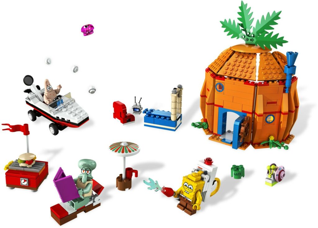 Detalii noi despre LEGO Icons 11386 SpongeBob SquarePants: Conch Street și revenirea în Bikini Bottom