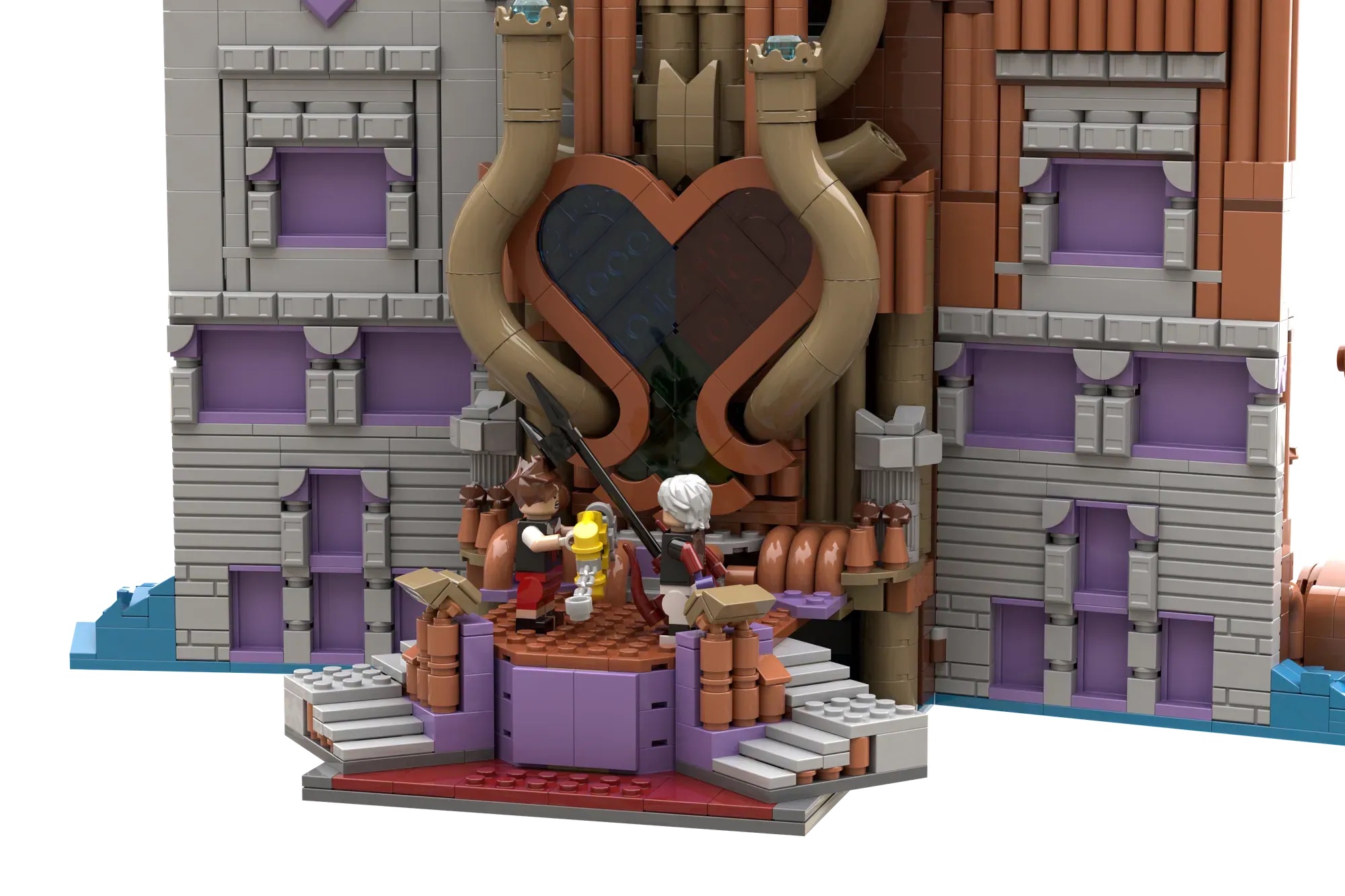 Kingdom Hearts – Hollow Bastion atinge pragul de 10.000 de susținători pe LEGO Ideas