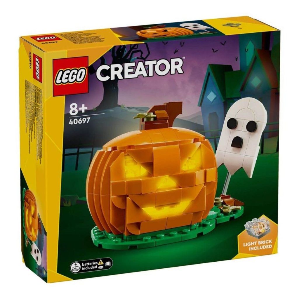 Ofertă specială: LEGO Creator Halloween Pumpkin (40697) disponibil acum pentru achiziție directă cu reducere