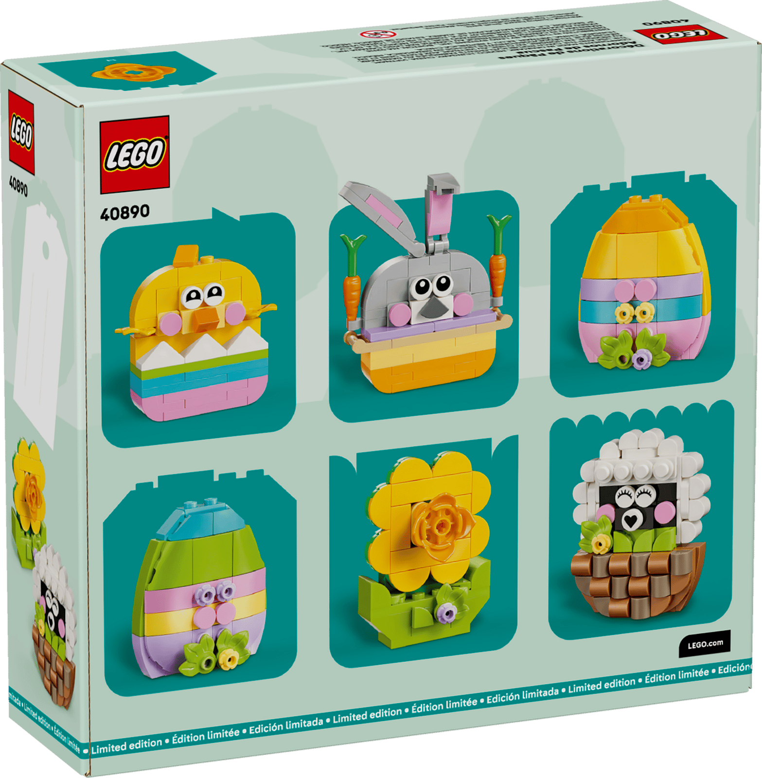 LEGO anunță un nou set cadou de Paște și un ceas de perete revoluționar, complet personalizabil