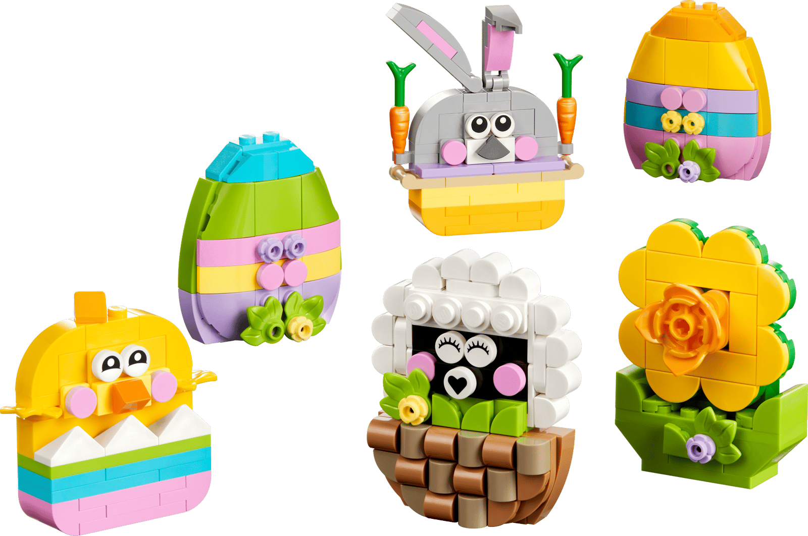 LEGO anunță un nou set cadou de Paște și un ceas de perete revoluționar, complet personalizabil