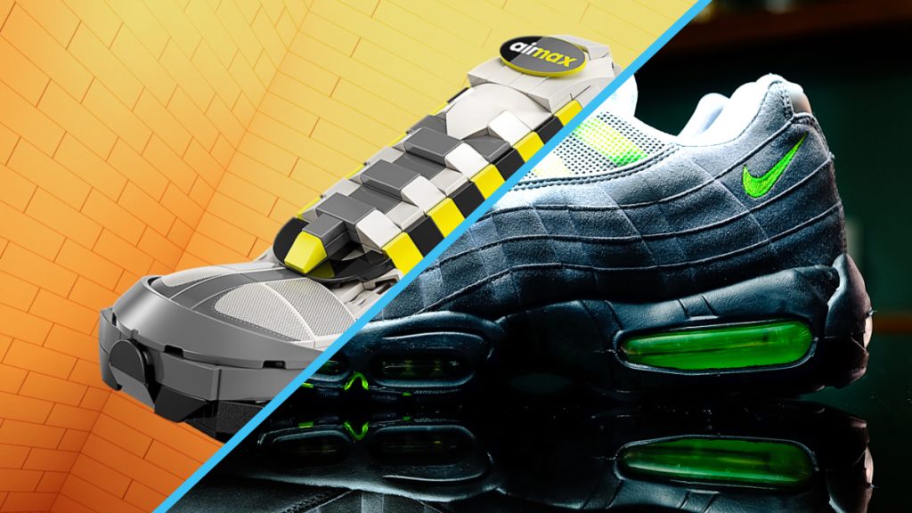 LEGO lansează noul model 43025 Nike Air Max 95: O fuziune între cultura sneaker și arta construcției