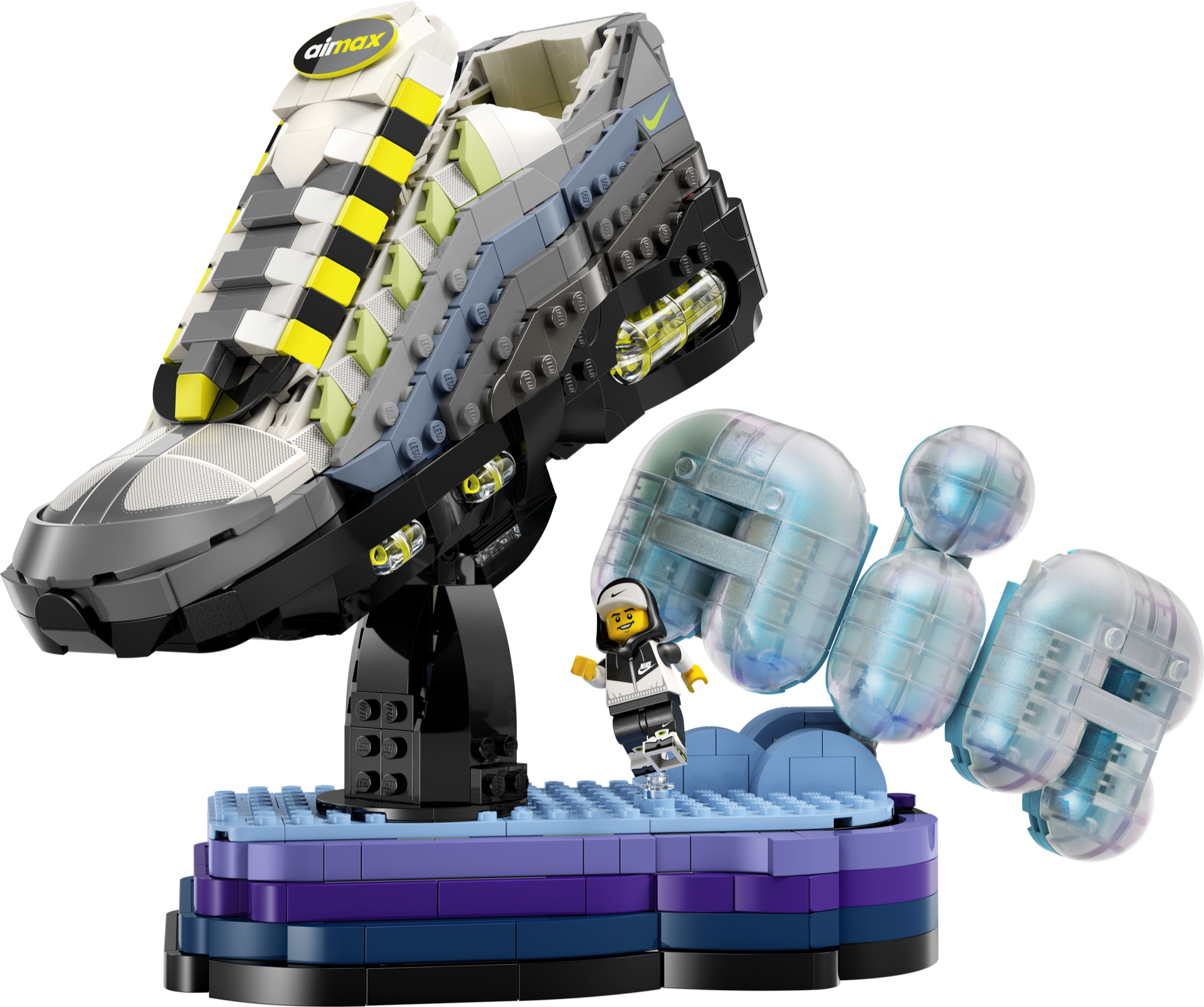 LEGO lansează noul model 43025 Nike Air Max 95: O fuziune între cultura sneaker și arta construcției